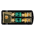 Miniatyrbilde 5 av 8: 1 Inn 2 Ut 0/4 AWG til 4/8 AWG Audio Power Sikringsholder med Gjennomsiktig Lokk for Bil Lastebil Båt RV