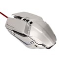 Miniatyrbild 5 av 8: Ergonomisk Gamingmus med 4 Justerbara DPI, Andnings-RGB-Bakgrundsbelysning, Noggrann Kontroll, Kontorsmus för Dator, Bärbar Dator, PC, Silver