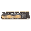Miniatyrbillede 6 af 8: M.2 NVME SSD til PCIE3.0X16 Adapterkort med Køleplade til PM961 960EVO SM961 SM951 PM951 Support PCIE X4 X8 X16 NVME Adapter