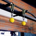 Miniatyrbild 8 av 8: Klättra Pull Up Boll Grepp Halksäkra Handgrepp Styrketränare Tränare för Pull Up Kettlebells Fitness
