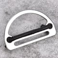 Miniatyrbilde 4 av 8: D-ring spenne for belte i 316 rustfritt stål, webbingstroppholder, dykketilbehør SSA RK06D(SSA RK06D )