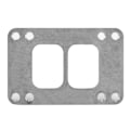 Miniatyrbillede 1 af 8: Rustfrit stål turbo manifold flange adapter T6 til T4 delt udstødning 8 huller