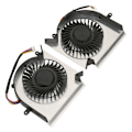 Miniatyrbild 3 av 8: CPU GPU Kylare Fläkt Ersättning för MSI GE75 GP75 GL75 WE75 GE63 GP63 GL63 GV63 GE73 GL73VR 4-polig DC 5V 0.55A GPU Fläkt CPU GPU Fläkt