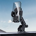 Miniatyrbillede 6 af 8: Biltelefonholder Universal 360 graders rotation Udtrækkelig sugekop type Bilmobiltelefonbeslag til navigation