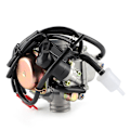 Pikkukuva 2 / 8: 24mm/0.9in Kaasutin Tarvike Sopii 4-tahti GY6 PD24J 125CC 150CC ATV:lle Mopoille