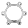 Pikkukuva 8 / 8: Pyörän Vapaarattaan Kierteinen Navan Levyjarrun Rotori 6 Pultti Rotori Adapteri Osa (48mm)