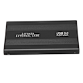 Miniatyrbilde 2 av 8: USB3.0 HDD-kabinett 2,5 tommer 5 Gbps Ultra tynn lett HDD-kabinett-adapter for bærbare datamaskiner for WIN 7 for WIN 10 Svart