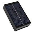Miniatyrbillede 6 af 8: 1W 4V Bærbar Solcellelader Opladningsboks til AA/AAA Batteri Sort