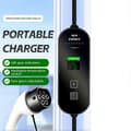 Miniatyrbillede 3 af 5: Pratable EV-oplader Elbiloplader 3KW EV-kabel Type 2 til 3-polet stik 5m IP65