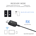 Miniatyrbild 7 av 8: 3-i-1 Sändare Mottagare Bluetooth 5.0 Mottagare Sändare Ljud Bluetooth-adapter