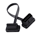 Miniatyrbillede 4 af 8: Bil Auto 16-polet Han til Hun OBD2 Forlængerkabel Diagnostisk Adapter 30 cm/12 tommer Længde