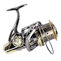 Pikkukuva 5 / 8: GX Fishing Spinning Reel Ruostumattomasta Teräksestä Valmistettu Laakeri Vasen/Oikea Vaihdettavat Kahva Pyörä GX10000