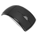 Miniatyrbillede 5 af 8: Foldbar Trådløs Mus Bærbar Kompakt 2.4G Trådløs Foldbar Mus 1600dpi Mat Kontor Gaming Mus Sort