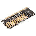 Miniatyrbillede 7 af 8: M.2 NVME SSD til PCIE3.0X16 Adapterkort med Køleplade til PM961 960EVO SM961 SM951 PM951 Support PCIE X4 X8 X16 NVME Adapter