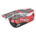 Pikkukuva 6 / 8: Vakio 1/16 mittakaavan Off Road -koria RC-autolle REMO (Punainen D5602)