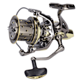 Pikkukuva 4 / 8: GX Fishing Spinning Reel Ruostumattomasta Teräksestä Valmistettu Laakeri Vasen/Oikea Vaihdettavat Kahva Pyörä GX10000