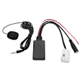 Miniatyrbillede 1 af 8: Bluetooth 5.0 AUX i linje stereolydadapter Erstatning for RCD310 RCD510 RNS510 med mikrofon