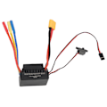 Miniatyrbild 7 av 8: 60A Vattentät Borstlös ESC Elektrisk Hastighetsregulator för SCX10 1/10 RC Bilmodell XT60
