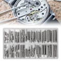Miniatyrbild 7 av 8: 1,3 mm/1,4 mm 8–26 mm Urbandsstift Friktionsstång Sortiment Urmakare Tillbehör