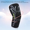 Miniatyrbillede 8 af 8: Sort Sports Albue Støtte Ærme - Unisex Arm Beskytter