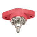 Miniatyrbillede 5 af 8: 3/8in Rød M10 Enkelt Stud Strømfordelingsterminal 12V 48V Batteri Junction Post Bus Bar Block Stud til Biler Autocampere Skibe Lastbiler