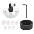 Miniatyrbilde 1 av 8: Smykkeverktøy Ring Setter Klemme Rustfritt Ring Gravering Ball Diamant Stein Setting Verktøy