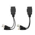 Miniatyrbilde 7 av 8: 8MP HD Videobalun Koaksial Passiv for AHd CVi TVi CVBS TwistedPair Transceiver