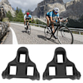 Miniatyrbillede 5 af 8: 1 Par Cykel Mountain Cykel Sko Klamper Pedal Låsning Plade Tilbehør til SPD Landevejscykler Sort