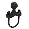 Miniatyrbillede 3 af 8: 1in Styr U Bolt Base Kugle Styrbeslag Base til Motorcykler Cykler El-scooter 13 til 36 mm Styrskinne
