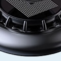 Pikkukuva 8 / 8: Auton aurinkovoimalla toimiva ilmanraikastin, pyörivä jalkapallo, vahva seos, tyylikäs muotoilu, auton ilmanraikastin ajoneuvon koristeluun, kiiltävä musta