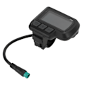 Miniatyrbillede 4 af 8: EN06 El-cykel LCD-display med USB-interface - Vandafvisende stik, hastighedsdisplay til elcykel, mountainbike, scooter