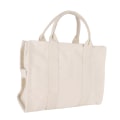 Miniatyrbild 5 av 7: Tygväska Dam Canvas Single Shoulder Skol Casual Handväska med dragkedja Justerbar rem Beige M
