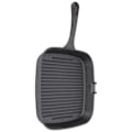Miniatyrbillede 7 af 8: Non-stick Grillpande med Varmebestandig Håndtag - Hurtig Varmeledning Jernstribe - Perfekt til at Stege Bøf i Hjemmekøkkenet (22cm)