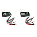 Miniatyrbillede 6 af 8: 12V 240W DOP-3X blinklysrelæ Bærbar kompakt struktur Passer til LED-bilmotorcykel