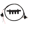 Miniatyrbilde 1 av 8: for NMEA2000-kabel med 4-port T-kontakt 3A sikring 5Pin M12-gjenge 1m lang IP67 Vanntett for Lowrance-nettverk