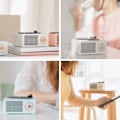 Pikkukuva 8 / 8: Bluetooth-kaiutin Retro Bluetooth-levysoitin Langaton Musiikki Mini-kaiutin