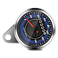 Miniatyrbillede 2 af 8: 1 stk Universal Motorcykel Kilometertæller Motorcykel Speedometer Måler KM/H Speedo Meter
