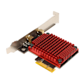Pikkukuva 4 / 8: PCIe Langaton Adapteri 3000Mbps Nopea 2.4G 5G Dual Band Langaton Verkkokortti 8dBi Korkean Vahvistuksen Antennilla