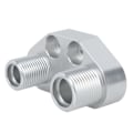 Miniatyrbild 3 av 8: AC Kompressor Adapter Swap Billet Aluminium Kompressor Rak Adapter för Sanden SD7B10 7176