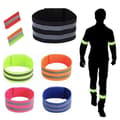 Reflexband - Kardborreband med Reflex - Universell Blå blue