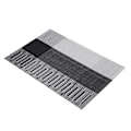Miniatyrbilde 5 av 8: Vanntett PVC-varmeisolerende plassmatte med svarte striper