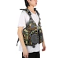 Miniatyrbillede 6 af 8: Udendørs Multifunktionel Jakke Jagt Fiske Rejse Camouflage Vest med Lommer