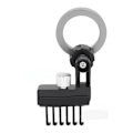 Miniatyrbild 8 av 8: Bilmobiltelefonstativ Aluminiumlegering Justerbar Stabil Magnetisk Telefonhållare Byte För Tesla Model Y Model 3