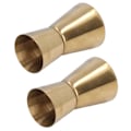 Miniatyrbillede 4 af 8: Dobbelt Hoved Cocktail Jigger i Rustfrit Stål Guld - 15/30ml