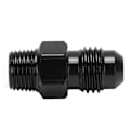 Miniatyrbillede 3 af 8: Brændstofrør lige adapter 4 AN til 1/8 NPT slangerør 6061‑T6 aluminium sort anodiseret