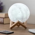 Miniatyrbild 2 av 10: Lamp Moon Lamp 15 cm / Night Light Moon Lamp Adjustable color multifärg multifärg multicolor