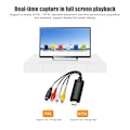 Miniatyrbilde 7 av 8: USB 2.0 Videoadapter med lydinnspilling USB 2.0 TV DVD Video Capture Adapter