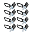 Miniatyrbilde 4 av 8: Hard Top Hurtigfjerning Festesett Tommelskrue Mutter TieDown DRing Passer for Jeep M10 M8