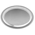 Miniatyrbilde 1 av 8: Multifunksjonell liten oval serveringsfat i rustfritt stål til kjøkkenbruk