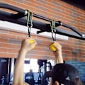 Miniatyrbild 6 av 8: Klättra Pull Up Boll Grepp Halksäkra Handgrepp Styrketränare Tränare för Pull Up Kettlebells Fitness